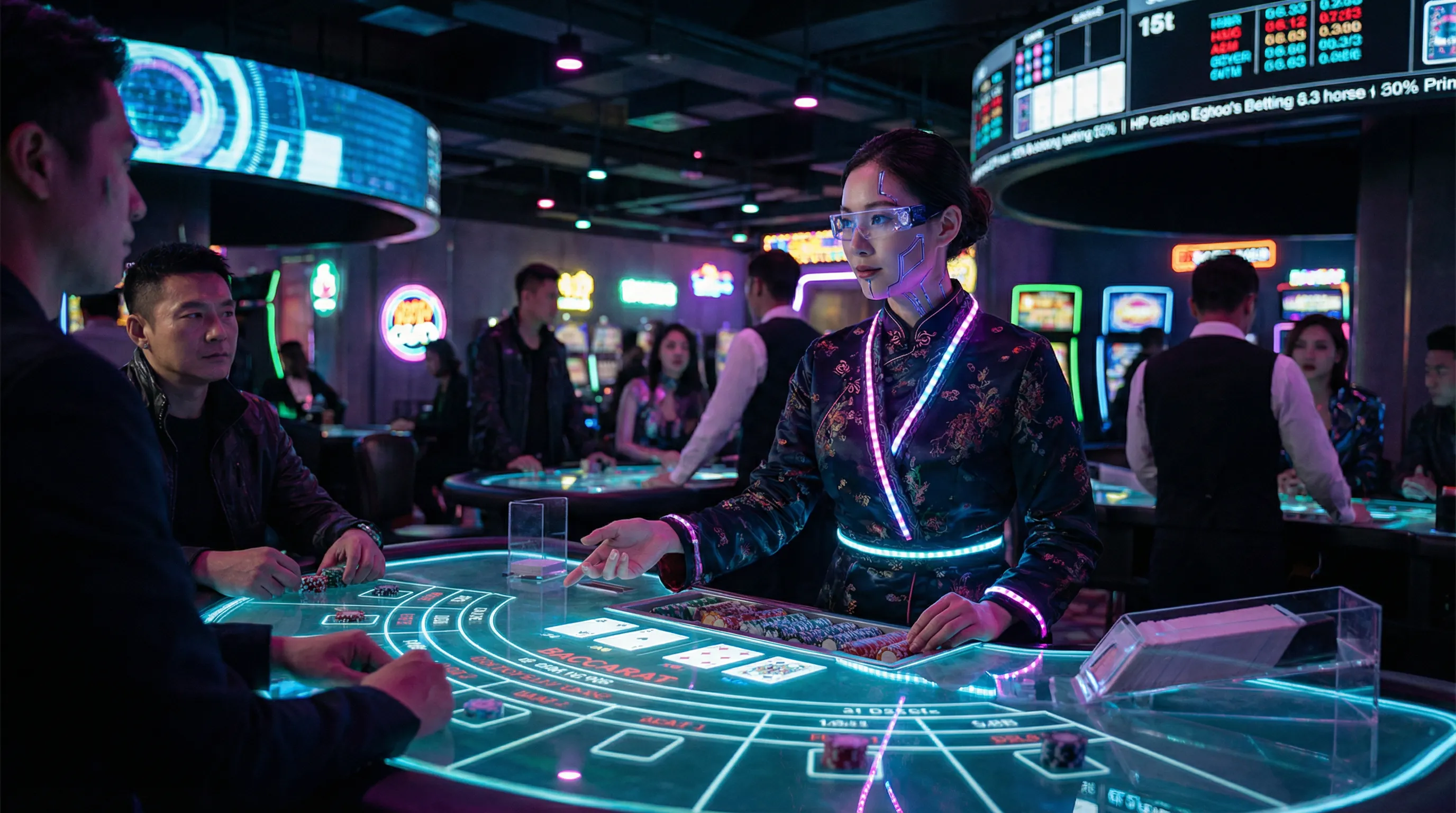 澳彩美女荷官赛博朋克真人视讯