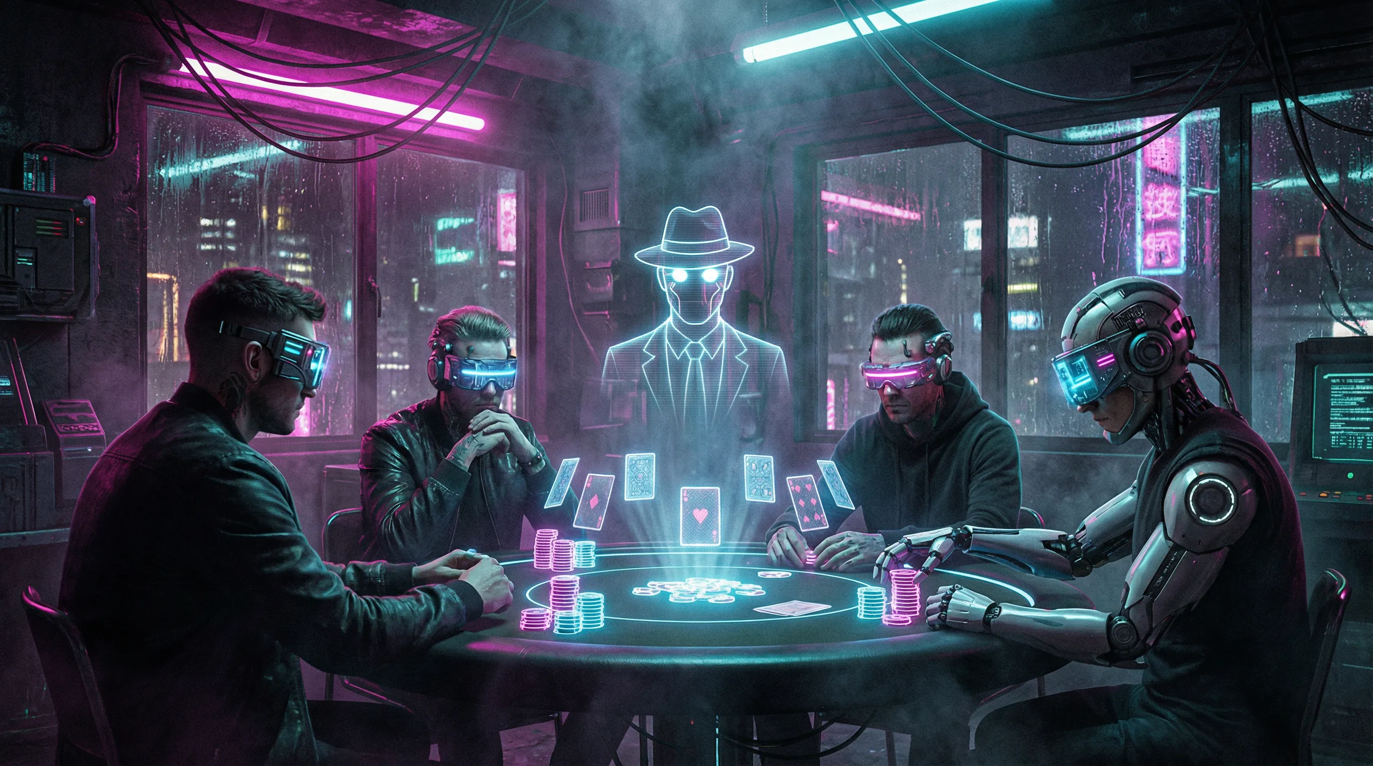 澳彩赛博朋克德州扑克对战